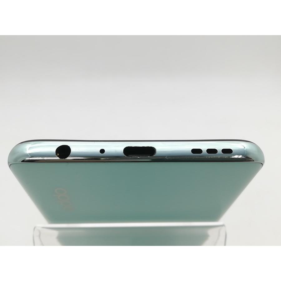 中古】Oppo 楽天モバイル 【SIMフリー】 OPPO A55s 5G グリーン 4GB