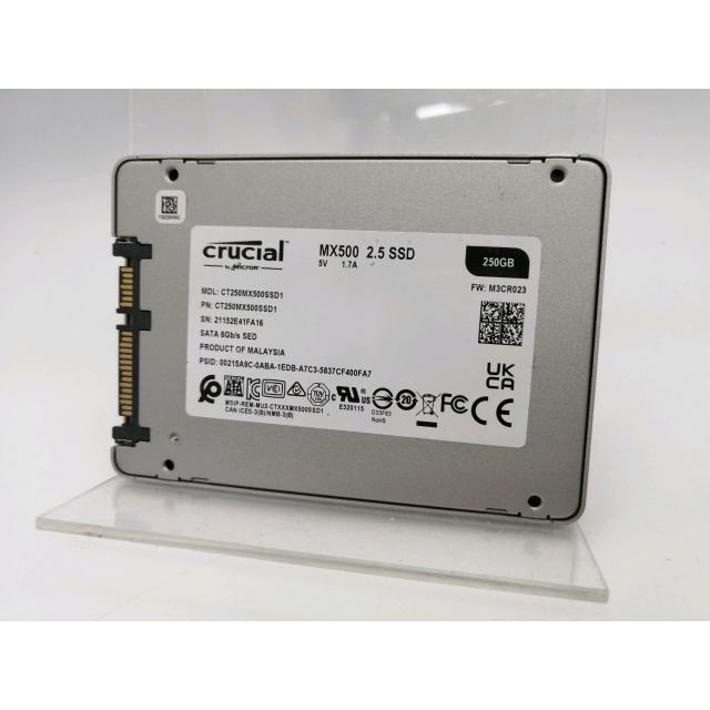 中古】Crucial MX500 CT250MX500SSD1 250GB/SSD/6GbpsSATA/TLC【秋葉2