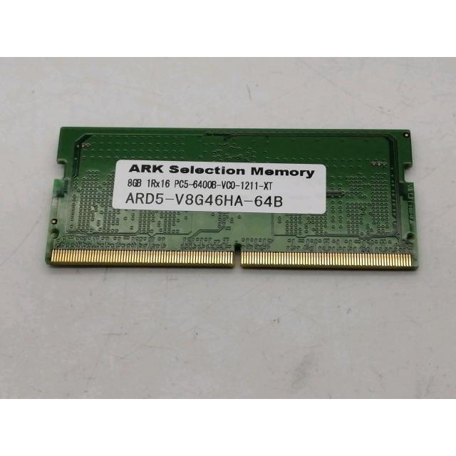 中古】262PIN SODIMM 8GB DDR5-6400(PC5-51200)【ノートPC用】【秋葉2