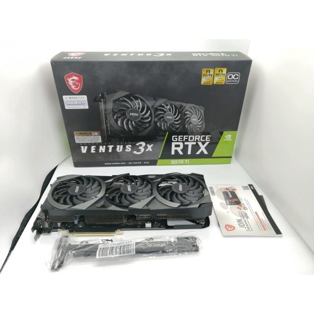 MSI RTX 3070 Ti VENTUS 3X 8GB OC 中古 中古】MSI GeForce RTX 3070 Ti VENTUS 3X 8G OC RTX3070Ti/8GB(GDDR6X