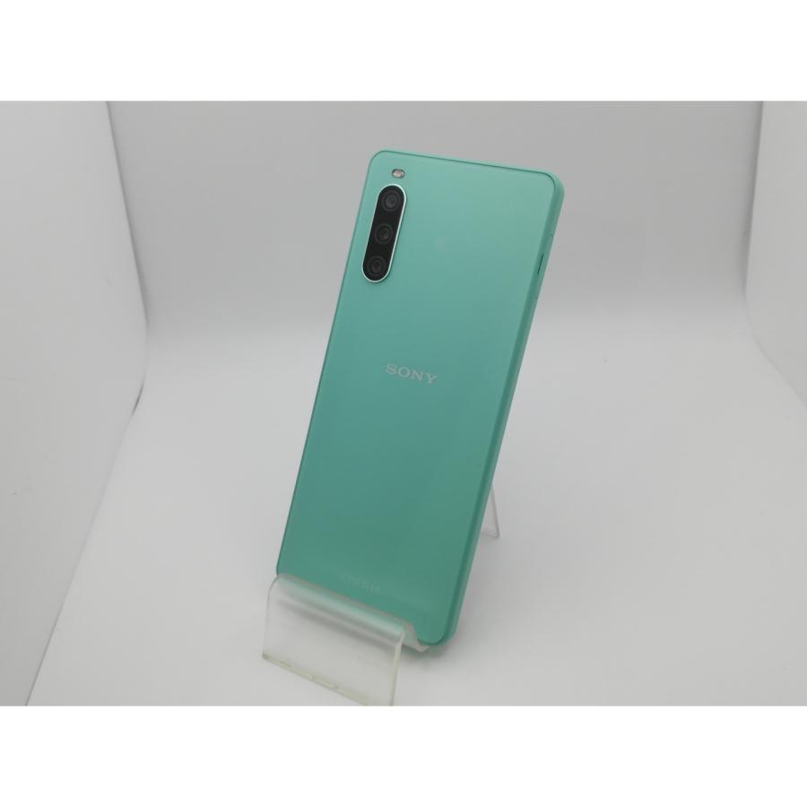 中古】SONY SoftBank 【SIMフリー】 Xperia 10 IV ミント 6GB 128GB