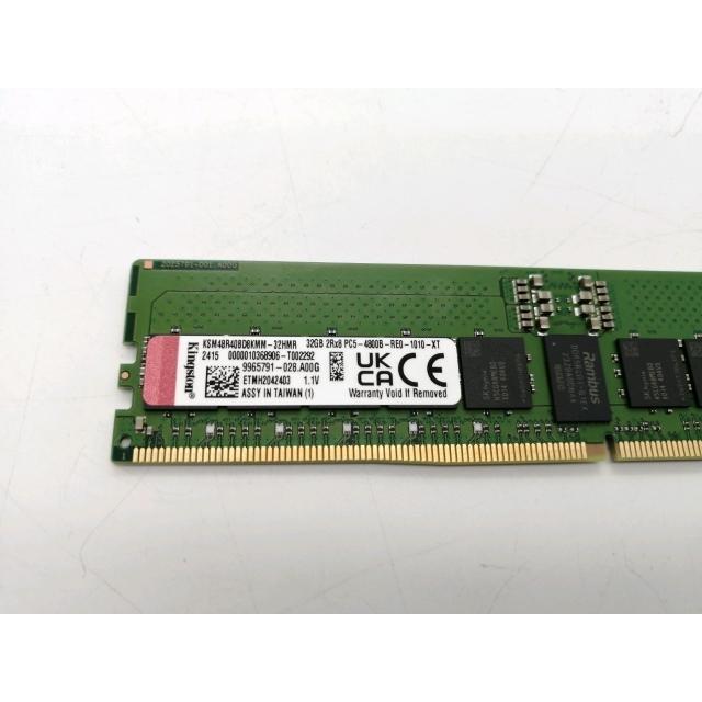 中古】DDR5 32GB DDR5-4800(PC5-38400) ECC Registered 【サーバー・WS