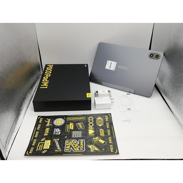 中古】Xiaomi 国内版 【Wi-Fi】 POCO Pad M1 グレー 【Snapdragon 7s