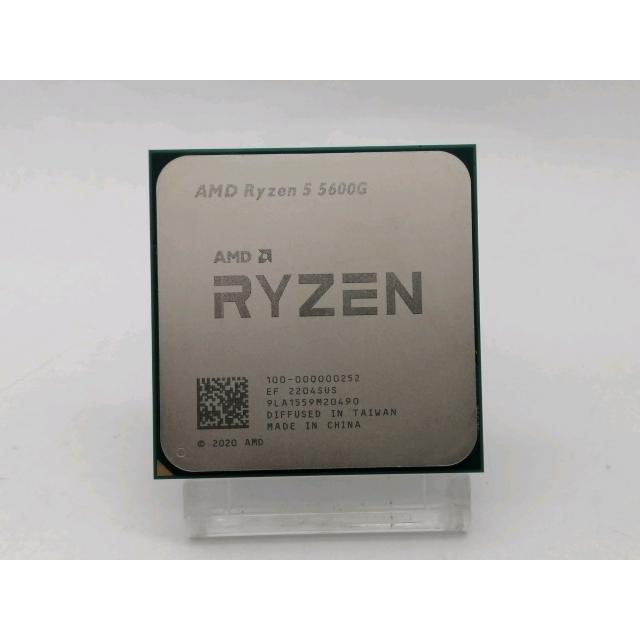 中古】AMD Ryzen 5 5600G (3.9GHz/TC:4.4GHz) bulk AM4/6C/12T/L3 16MB