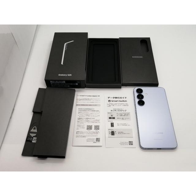 中古】SAMSUNG 国内版 【SIMフリー】 Galaxy S25 アイシーブルー 12GB