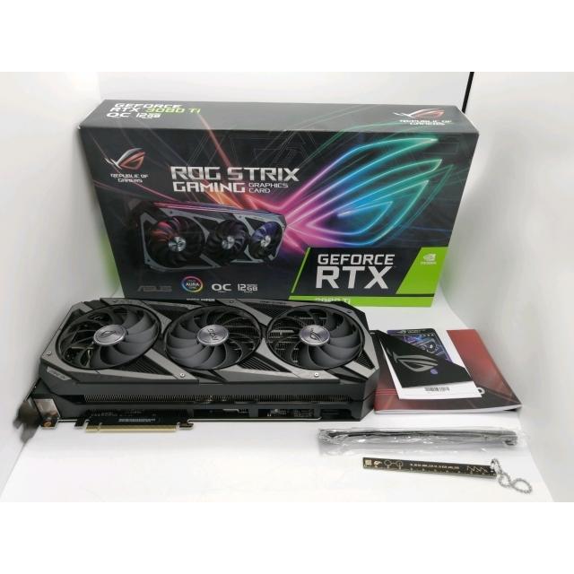 【中古】ASUS GeForce RTX3080Ti 動作確認済み 中古】ASUS ROG-STRIX-RTX3080TI-O12G-GAMING RTX3080Ti/12GB(GDDR6X