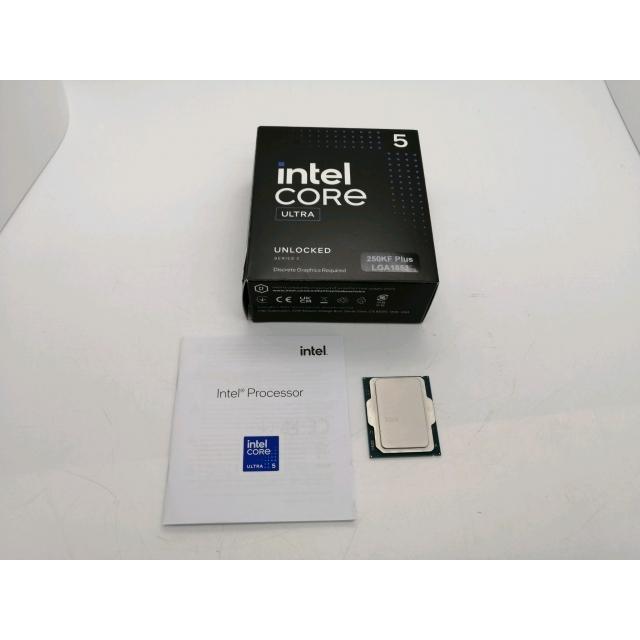 中古】Intel Core Ultra 5 250KF Plus (4.2Ghz) Box LGA1851/18C(P:6C
