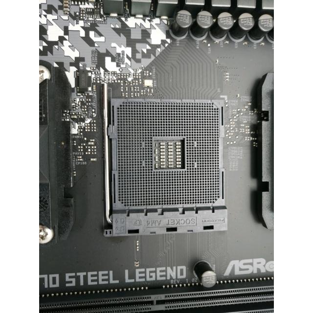 中古】ASRock X570 Steel Legend X570/AM4/ATX【秋葉2号】保証期間1