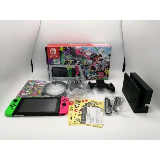 中古】Nintendo Switch 本体 スプラトゥーン2セット HAC-S-KACEA【秋葉