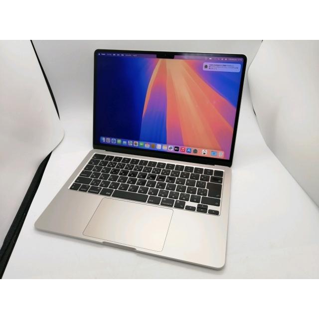 中古】Apple MacBook Air 13インチ CTO (M2,2022) スターライト M2(CPU