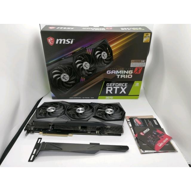 中古】MSI GeForce RTX 3070 GAMING X TRIO RTX3070/8GB(GDDR6)/PCI-E