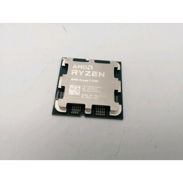 中古】AMD Ryzen 7 7700 (3.8GHz/TC:5.3GHz) bulk AM5/8C/16T/L3 32MB