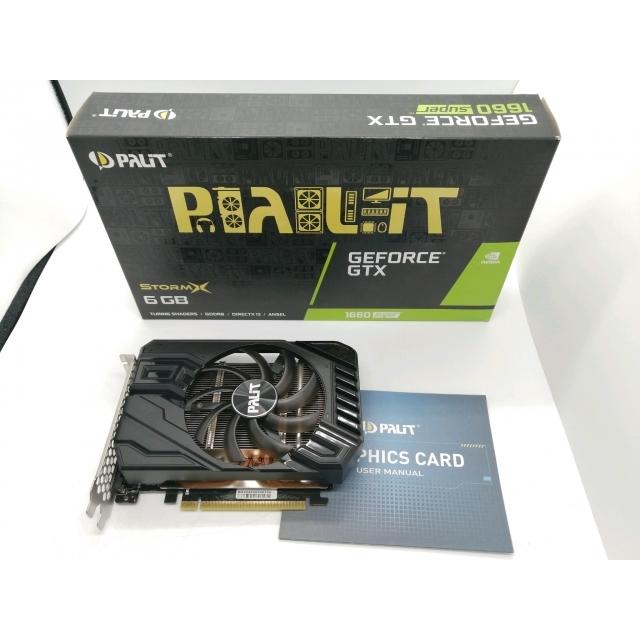 Palit GeForce GTX1660 SUPER STORMX 6G中古品 中古】Palit GTX 1660SUPER StormX(NE6166S018J9-161F) GTX1660Super
