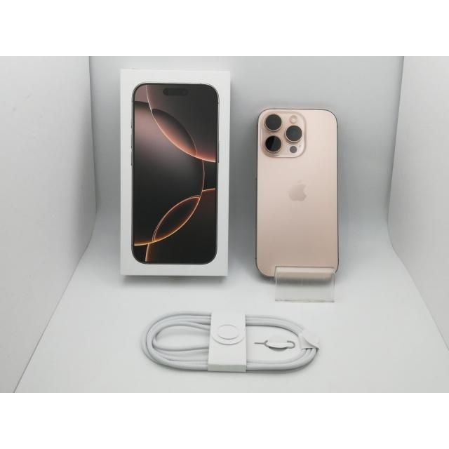 中古】Apple 国内版 【SIMフリー】 iPhone 16 Pro 256GB デザート