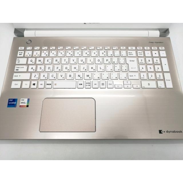 中古】Dynabook dynabook T T7/U P2T7UPBG サテンゴールド【i7-1195G7