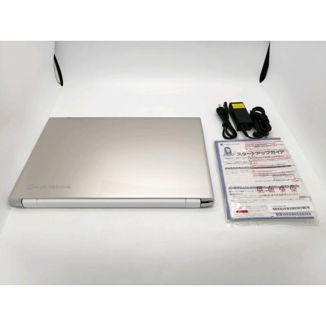 中古】Dynabook dynabook T T7/U P2T7UPBG サテンゴールド【i7-1195G7