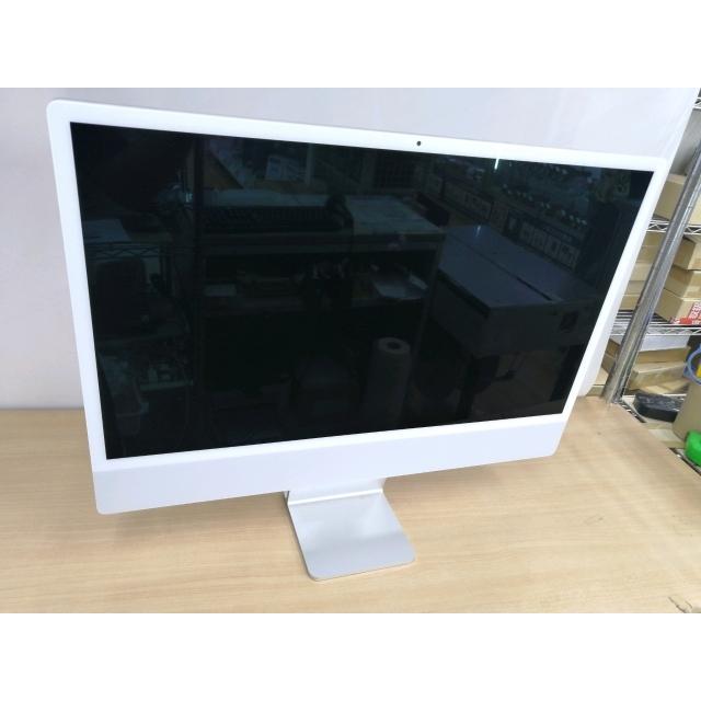 中古】Apple iMac 24インチ CTO (M1・2021) シルバー M1(CPU:8C/GPU:8C
