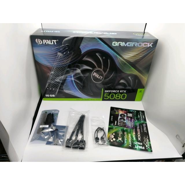 中古】Palit GeForce RTX 5080 GameRock (NE75080019T2-GB2030G