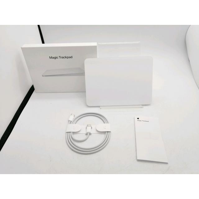 中古】Apple Magic Trackpad(2024/USB-C) ホワイト MXK93ZA/A【秋葉2号