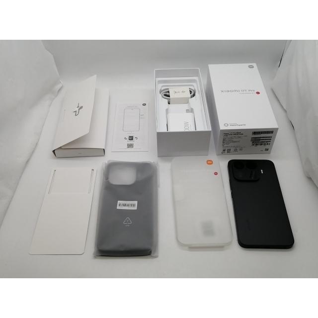 中古】Xiaomi 国内版 【SIMフリー】 Xiaomi 17T Pro ブラック 12GB