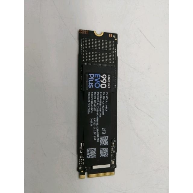 中古】SAMSUNG 990 EVO Plus MZ-V9S2T0B-IT 2TB (M.2 2280/PCIe5.0