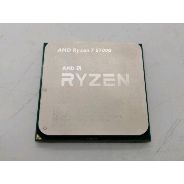 中古】AMD Ryzen 7 5700G (3.8GHz/TC:4.6GHz) bulk AM4/8C/16T/L3 16MB