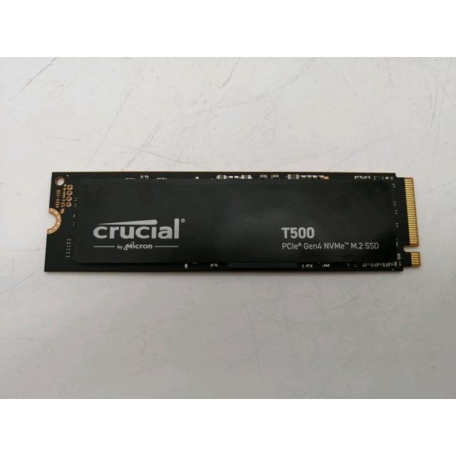 中古】Crucial T500 CT500T500SSD8JP 500GB/M.2 2280 (PCIe4.0 NVMe