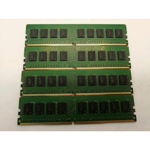 中古】DDR4 8GB 4本セット 計32GB PC4-17000(DDR4-2133) Registered