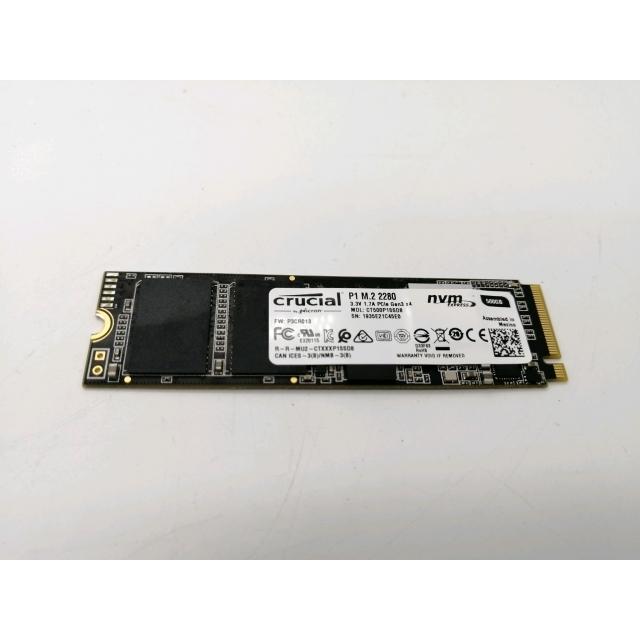 マ*。様 crucial P1 M.2 2280 500GB SSD 中古 中古】Crucial P1(CT500P1SSD8JP) 500GB/M.2 2280(PCIe3.0 NVMe)/QLC