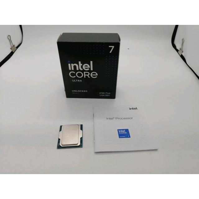 中古】Intel Core Ultra 7 270K Plus (3.7GHz) Box LGA1851/24C(P:8C/E