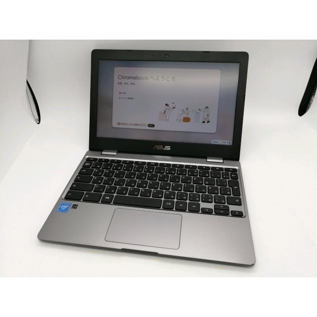 中古】ASUS Chromebook C223NA C223NA-GJ0018 グレー 【Celeron N3350