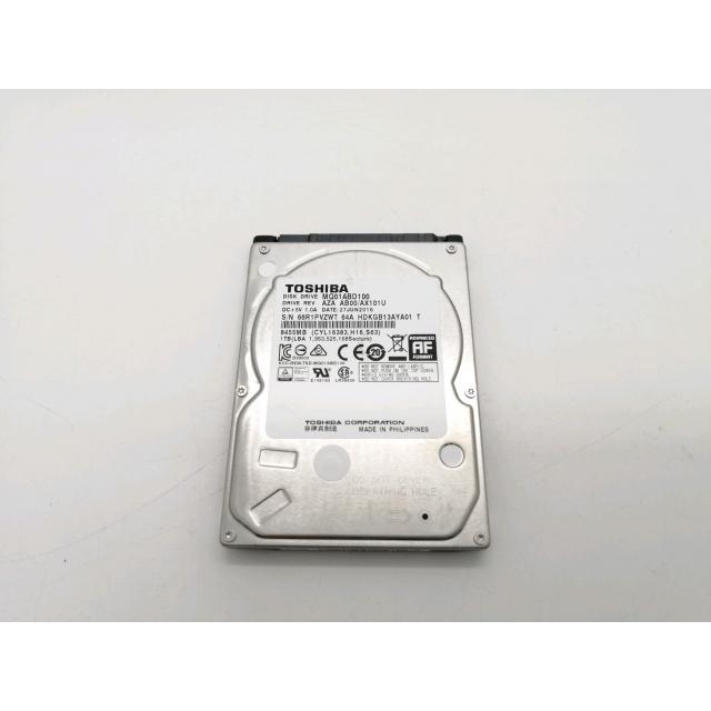 中古】TOSHIBA MQ01ABD100 1TB/5400rpm/3GbpsSATA/9.5mm/8M【秋葉2号