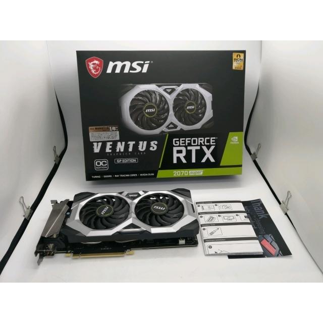 中古】MSI GeForce RTX 2070 SUPER VENTUS GP OC RTX2070Super/8GB