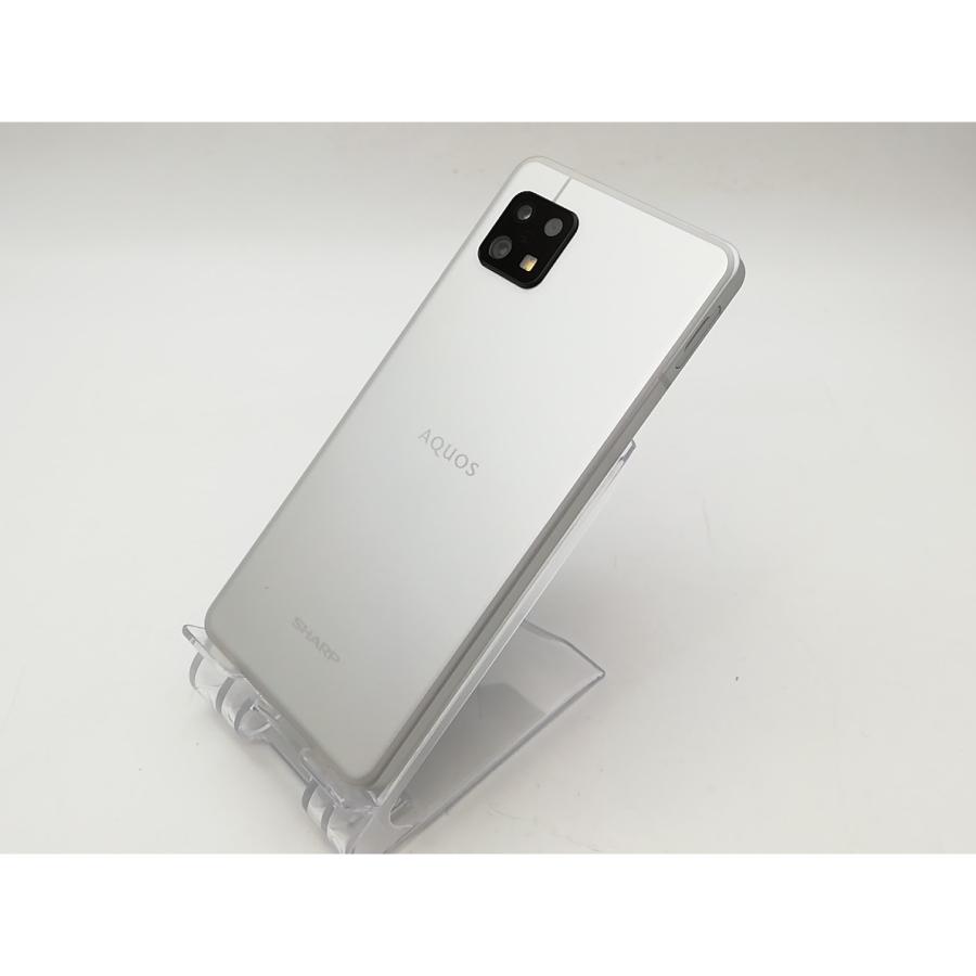 中古】SHARP 楽天モバイル 【SIMフリー】 AQUOS sense6s シルバー 4GB 