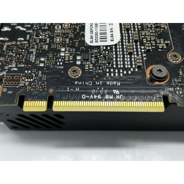 中古】ELSA GeForce RTX 2080 Ti ST（GD2080-11GERTST） RTX2080Ti