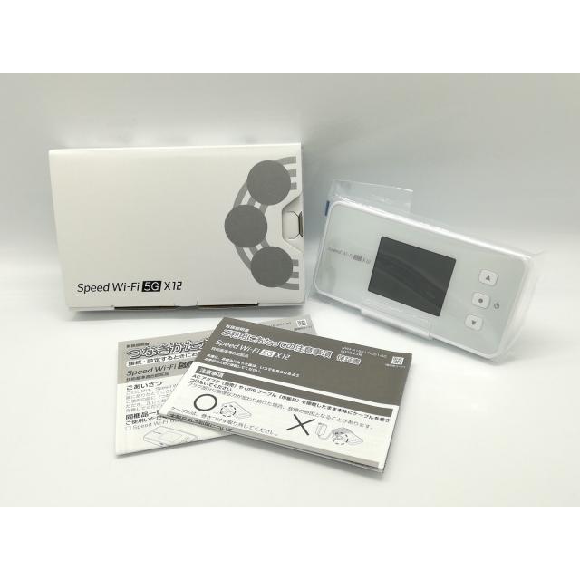 未使用】NEC UQmobile 【SIMフリー】 Speed Wi-Fi 5G X12 NAR03 未使用】NEC UQmobile 【SIMフリー】 Speed Wi-Fi 5G X12 NAR03