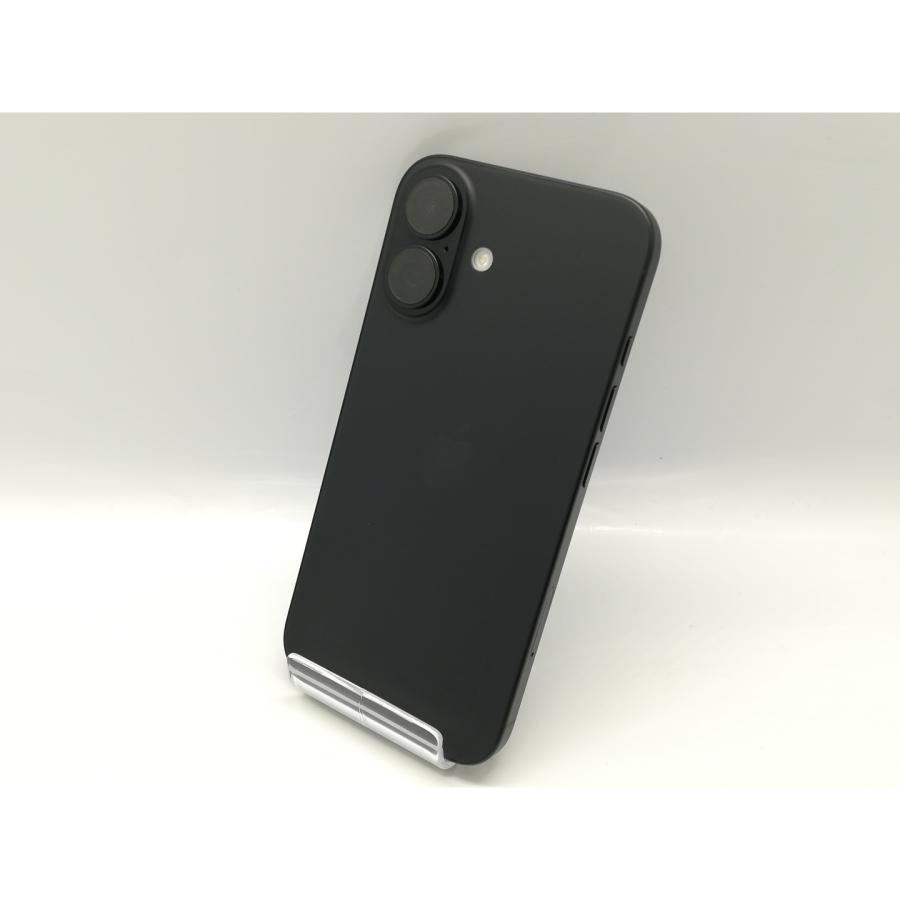 中古】Apple 国内版 【SIMフリー】 iPhone 16 256GB ブラック MYDW3J/A