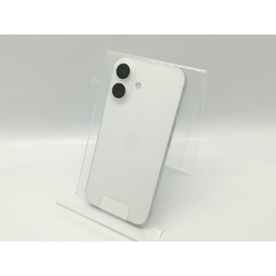 未使用】Apple 国内版 【SIMフリー】 iPhone 16 256GB ホワイト MYDX3J