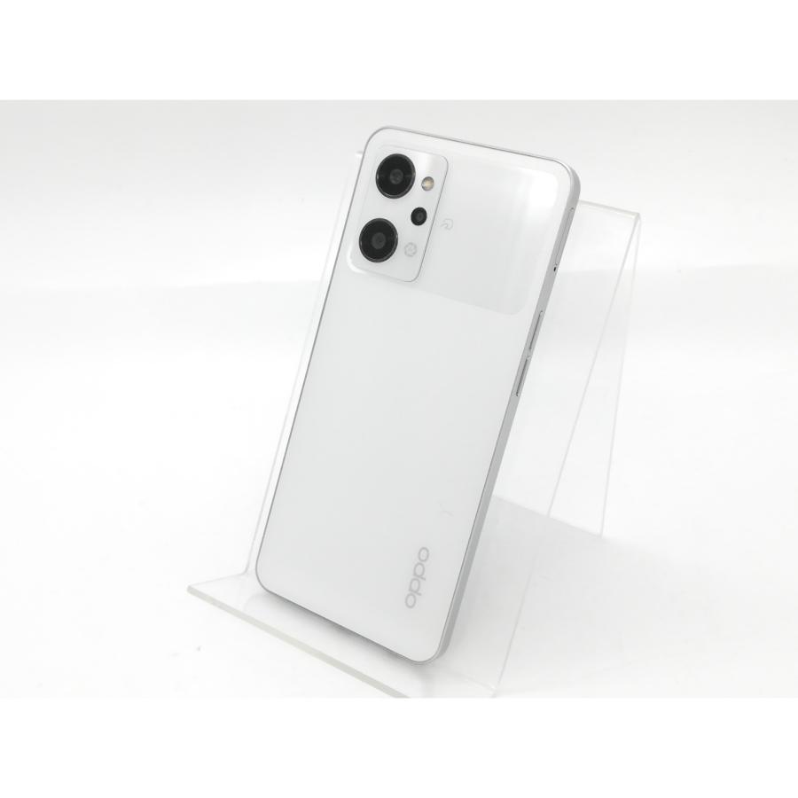 中古】Oppo 楽天モバイル 【SIMフリー】 OPPO Reno9 A ムーンホワイト