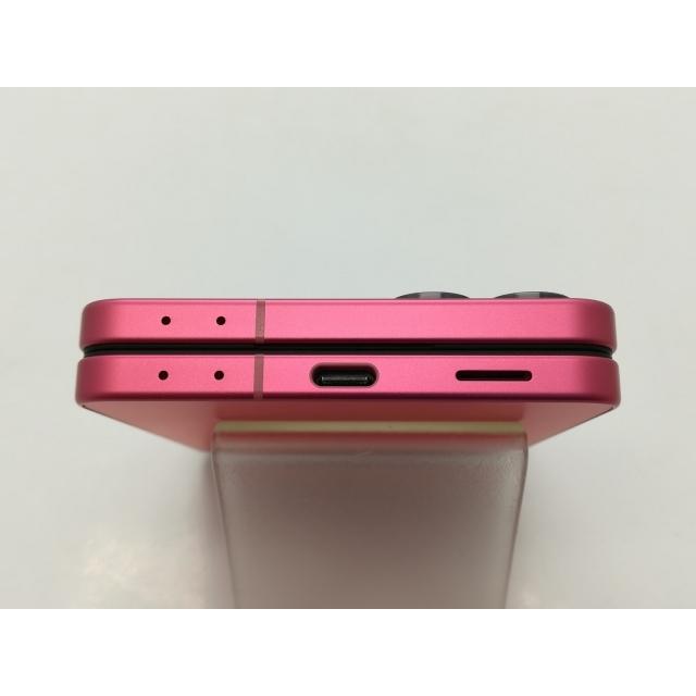 中古】SAMSUNG au 【SIMフリー】 Galaxy Z Flip7 コーラルレッド 12GB