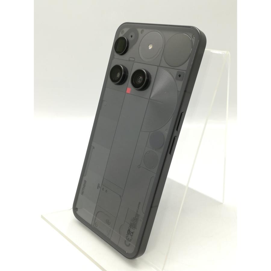 中古】NOTHING 国内版 【SIMフリー】 Nothing Phone (3) ブラック 16GB