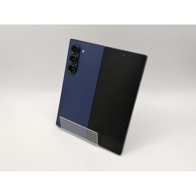 中古】SAMSUNG au 【SIMフリー】 Galaxy Z Fold6 ネイビー 12GB 256GB