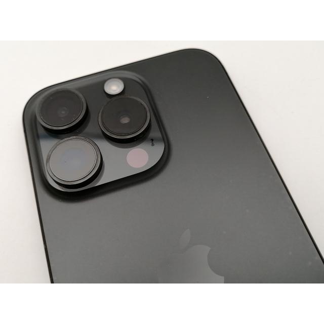 【中古】Apple 国内版 【SIMフリー】 iPhone 15 Pro 512GB ブラックチタニウム MTUH3J/A【神保町】保証期間１ヶ月【ランクC】の画像