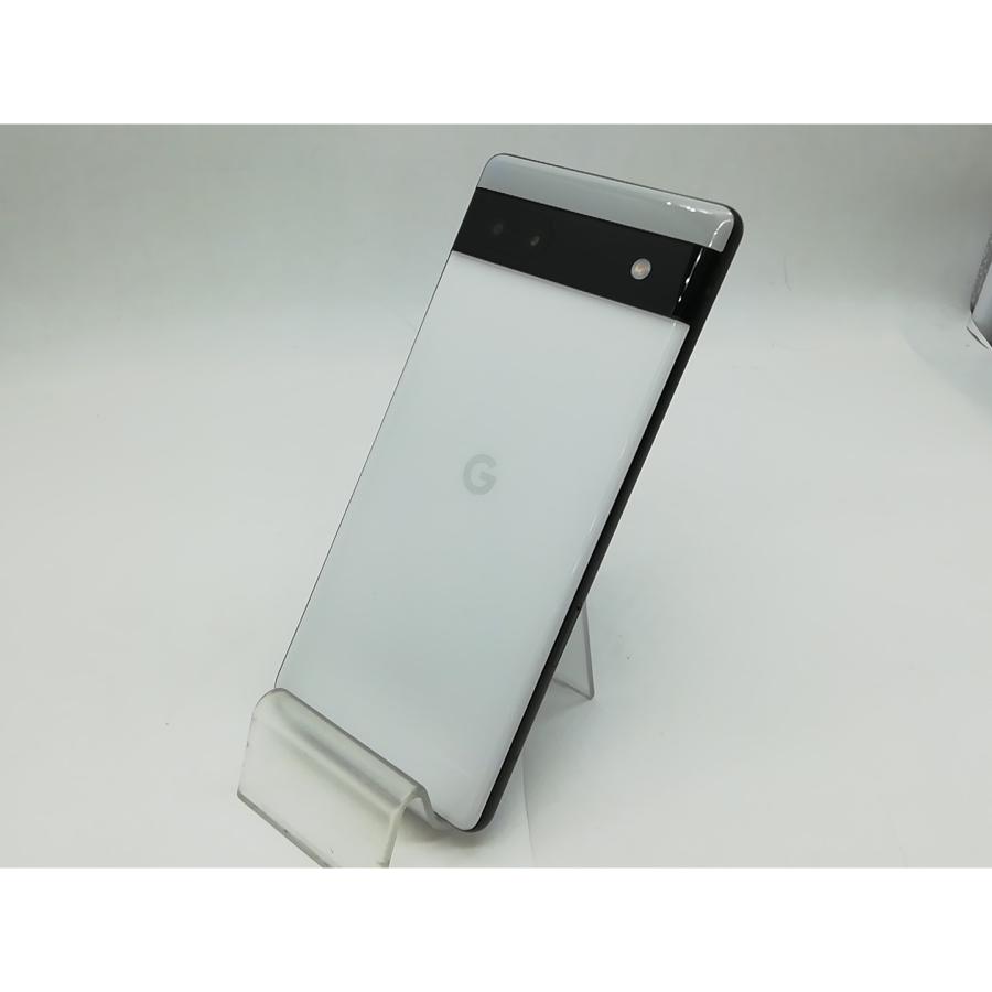 中古】Google au 【SIMフリー】 Pixel 6a チョーク 6GB 128GB GB17L