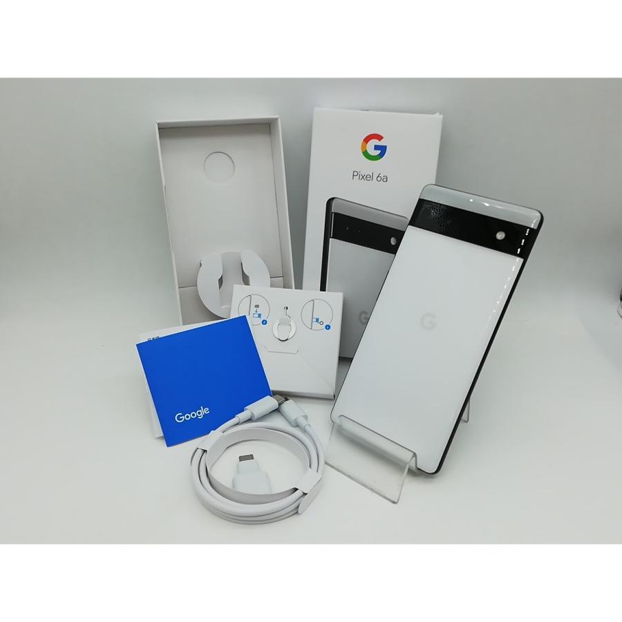 Google Pixel 6a チョーク SIMフリー【128GB】 付属品完備 中古】Google au 【SIMフリー】 Pixel 6a チョーク 6GB 128GB GB17L