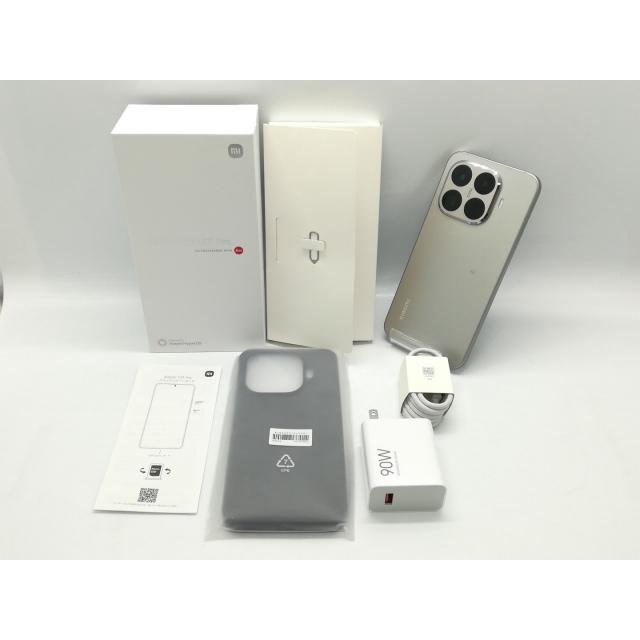 中古】Xiaomi 国内版 【SIMフリー】 Xiaomi 15T Pro グレー 12GB