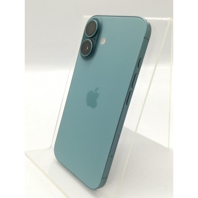 中古】Apple 国内版 【SIMフリー】 iPhone 16 256GB ティール MYE13J/A