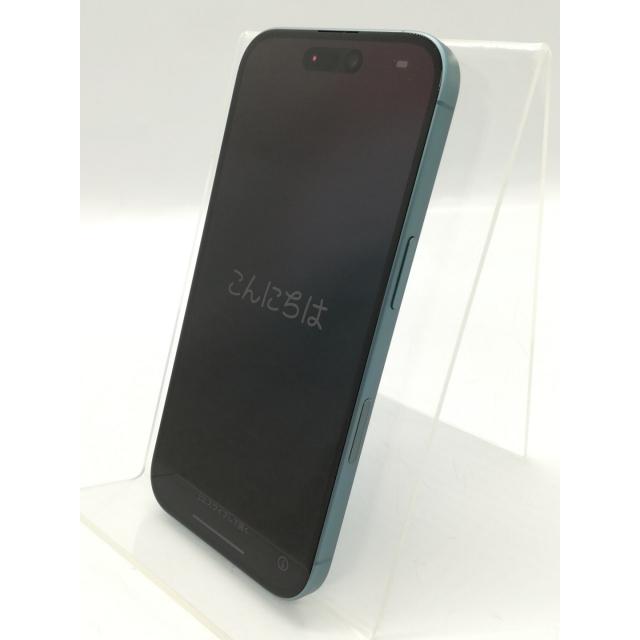 未開封iPhone 16 256GB SIMフリー MYE13J/A ティール 中古】Apple 国内版 【SIMフリー】 iPhone 16 256GB ティール MYE13J/A