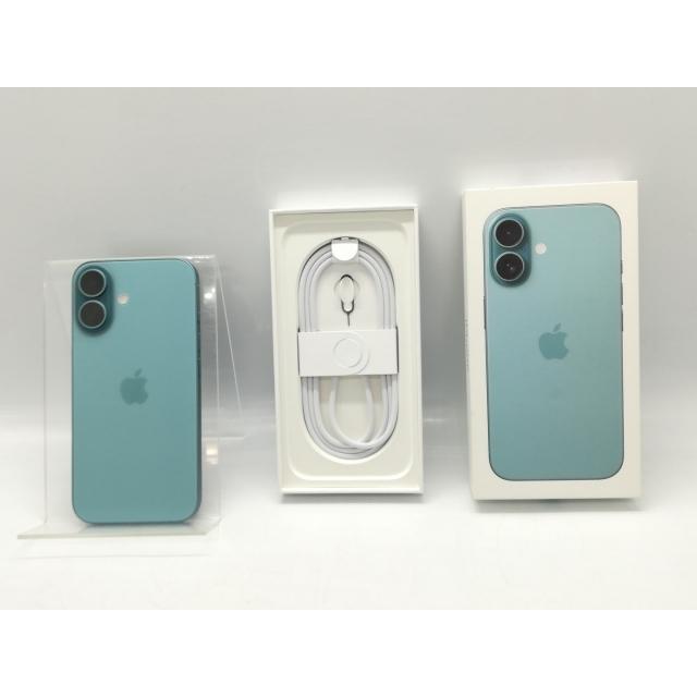未開封iPhone 16 256GB SIMフリー MYE13J/A ティール 中古】Apple 国内版 【SIMフリー】 iPhone 16 256GB ティール MYE13J/A