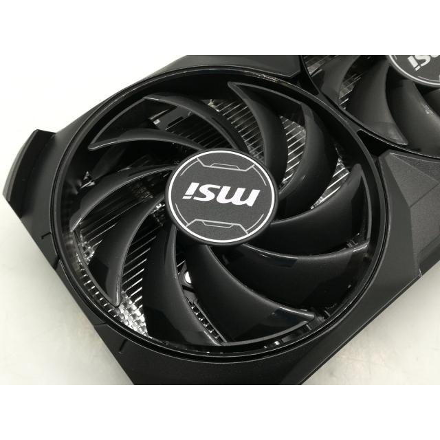 中古】MSI GeForce RTX 4060 VENTUS 2X BLACK 8G OC RTX4060/8GB(GDDR6